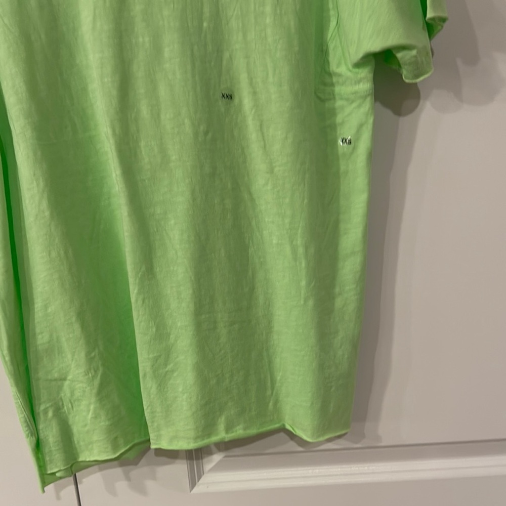 NWT aerie Lime Green T-Shirt oversized size XXS - Picture 6 of 9